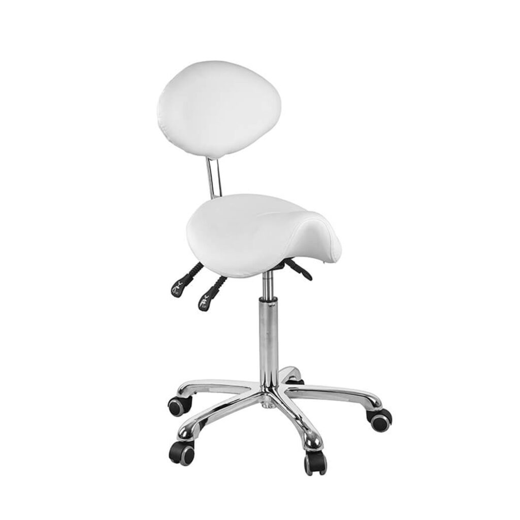 Silverfox 1025 Stool - White